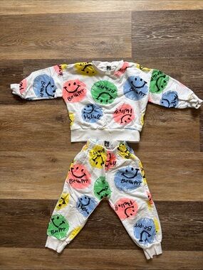 Smiley Face Matching Set - Multicolor